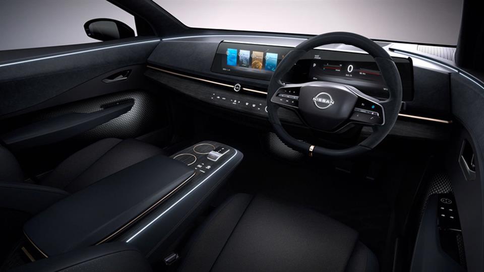 فضای کابین کانسپت نیسان آرییا